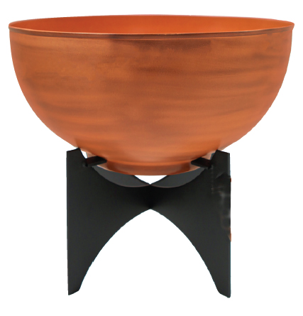 Wrought Iron Plant Stand with Planter Container